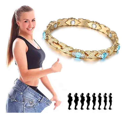 Pulsera De Aleación Magnética Para Mujer