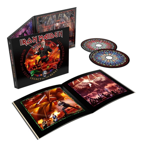 Iron Maiden Live In México Legacy Of The Beast -2 Cd's Nuevo