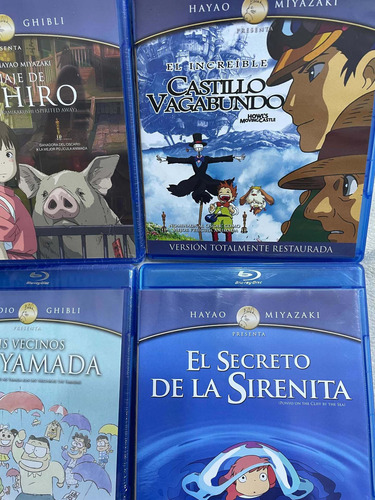 Imagen 4 de 6 de Colección Ghibli 14 Blurays
