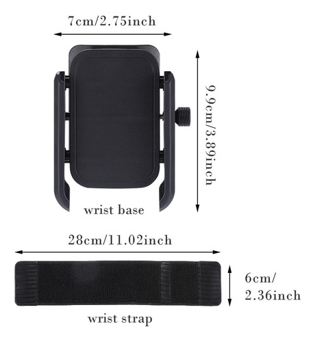 Soporte Para Teléfono Con Brazalete Giratorio Soporte Para T