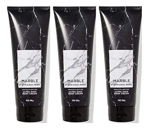 Bath And Body Works Marble For Men Signature Ultra Shea Body
