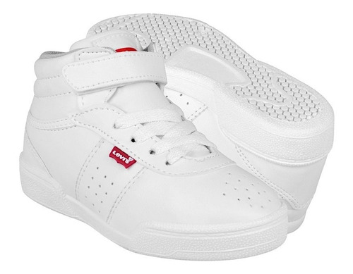 Tenis Niño Levi´s 0402570010 Simipiel Blanco