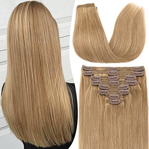 S-noilite Clip En Extensiones De Pelo Humano Grueso 8hqmj