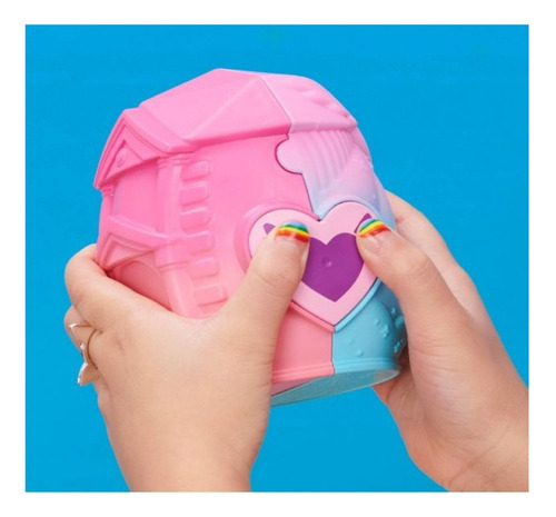 Mini casa de jogos familiar Hatchimals Pink