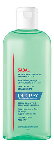  Shampoo Ducray Sabal Tratante Regulador Del Sebo 200 ml