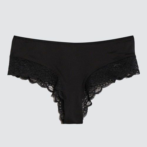 Panty Mujer Ostu Hipster Negro Poliéster 40800033-10