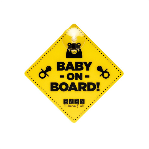 Cartel Baby On Board Bebe A Bordo - Baby Innovation