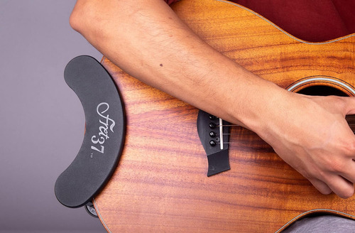 Suporte Para Violão Fret37 Acoustic S1 Ajustável Leve Preto