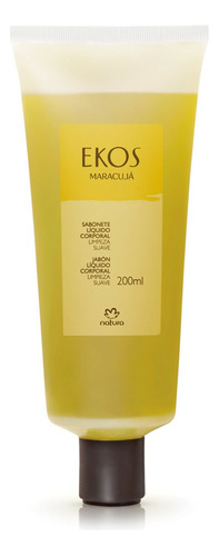 Natura Ekos, Jabón Líquido Corporal Maracuyá 200ml 