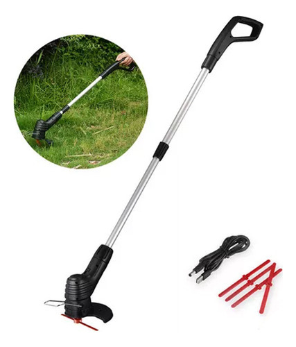 Cortador De Grama Recarregável Sem Fio Garden Tool 4 Lâminas