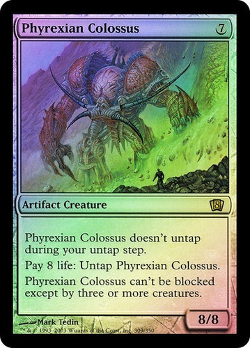 Magic Phyrexian Colossus 8th Edition (foil)