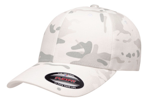 Gorra Curva Camuflaje Multicam Flexfit Lisa 6277mc Cerrada