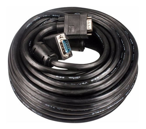 Imagen 3 de 4 de Cable Vga 10 Metros Monitor Filtro Proyector Pc Notebook