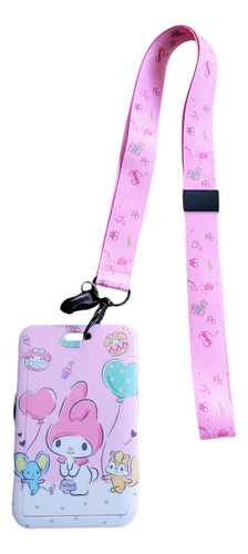 Lanyard Portacredencial Sanrio, Kuromi, Cinnamoroll,, Purin My Melody