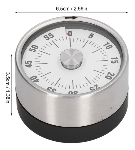 Timbre De Cocina Con Imán, Diseño Magnético, De Acero Inoxid