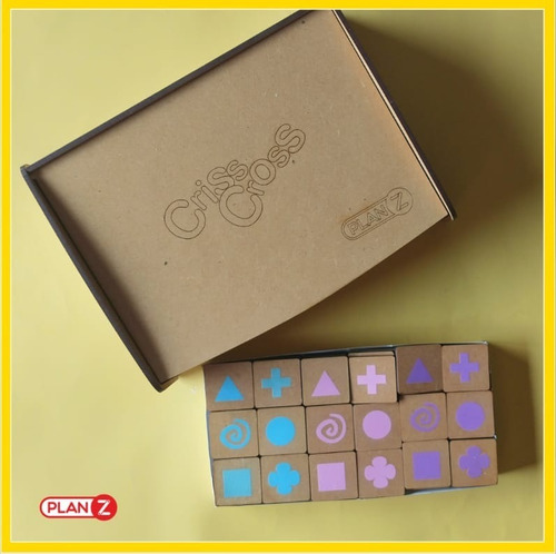 Imagen 2 de 10 de Juego De Lógica Criss Cross. Juegos De Mesa