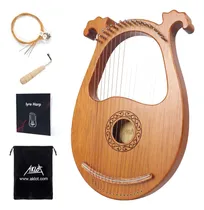Comprar Aklot Arpa Lira 16 Cuerdas Arpa Lira Sonrisa De Ciervo Ca...