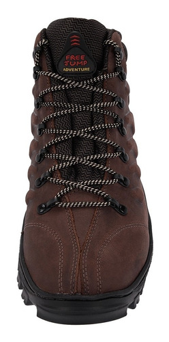 bota coturno adventure masculino couro legítimo 3206