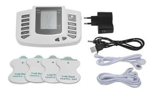 Dispositivo Tens Fisioterapia Electroshock 16 + 20 Electrodo