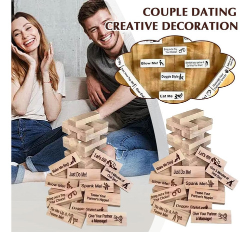 Regalo Sexual For Parejas Adultas De Jenga-48pz Amantes