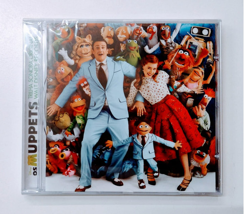 Cd Os Muppets Lacrado Trilha Sonora Original Do Filme