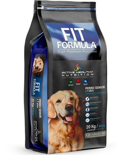 Imagen 1 de 1 de Alimento perros viejos Fit formula senior 20kg 