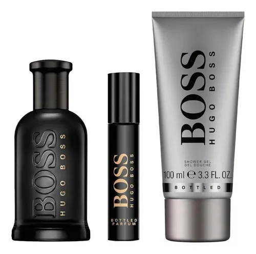 comprar Set Hugo Boss Boss Bottled Parfum 100 Ml + 10 Ml + 100 Ml