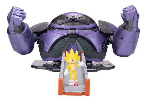 Sonic The Hedgehog Juego De 2 Pelculas Gigante Eggman Con Su