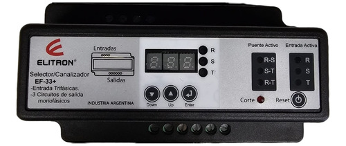 Selector Canalizador Automatico De Fases Elitron Ef.33+