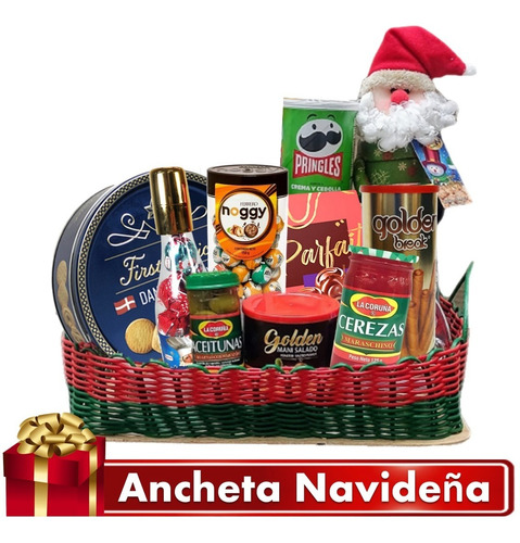 Regalo Ancheta Navideña Brillo De Navidad