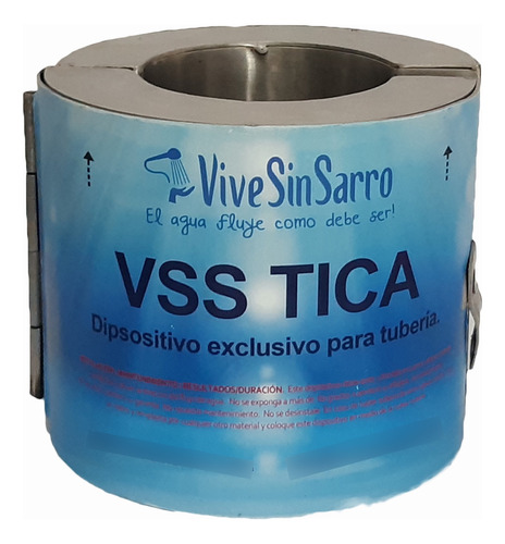 Tica6: Anti Sarro P/tubería Sin Cortes 6 Pulgadas +2,000 Ppm