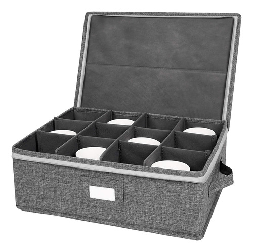 Popoly Caja De Almacenamiento Para Tazas Y Tazas, Contenedor