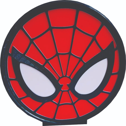 Velador Lampara Hombre Araña Spiderman Marvel Super Héroes