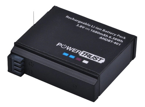 Imagen 10 de 10 de Cargador Power Trust Para Gopro Hero 4 Incluye 3 Baterias