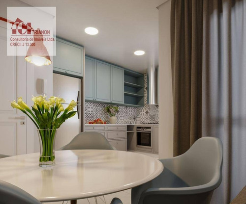 Imagem 4 de 15 de Cobertura Com 2 Dormitórios À Venda, 79 M² Por R$ 379.000,00 - Campestre - Santo André/sp - Co0779