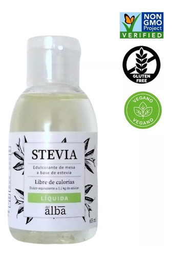 Stevia Líquida 65ml - Apícola Del Alba