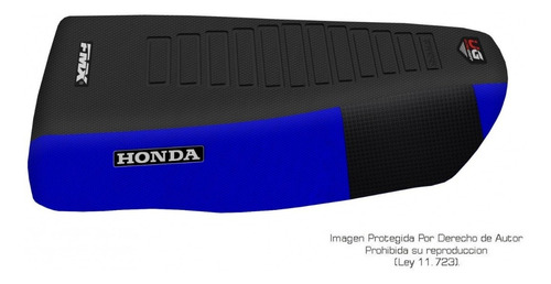 Funda De Asiento Honda Cr 480 Modelo Ultra Grip Antideslizante Fmx Covers Tech Fundasmoto Bernal Tech