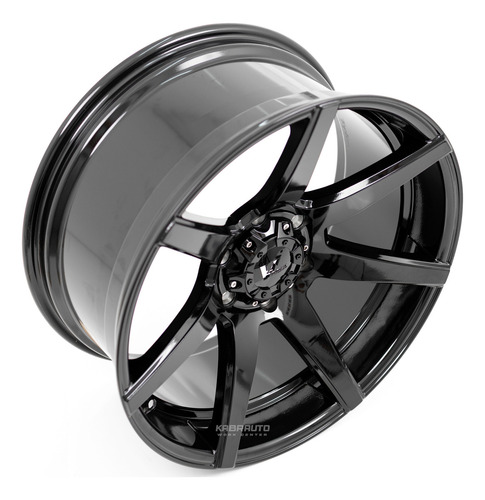 Rodas 20 Super Côncavas Off Road 6x139 Troller Ranger Hilux Cor Preto