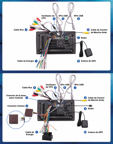 Estéreo for Nissan Teana Altima Manual 2008-2012 With Carplay Wireless + Android Auto