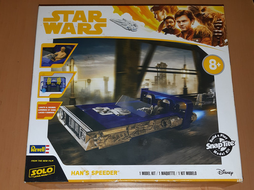 Star Wars Han's Speeder Revell Snap Tite Model Kit 
