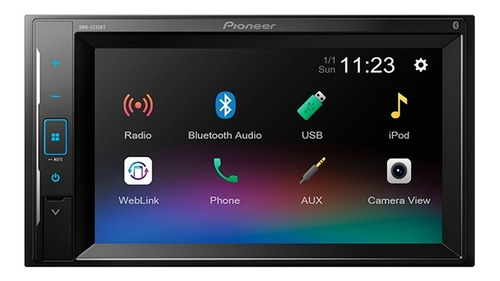 Estéreo Pantalla Pioneer 6.2  Full Hd Dmh-a245bt Pioneer