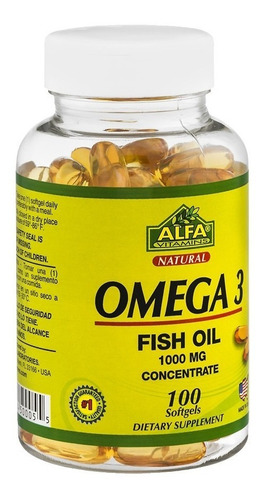 Omega 3 100 Capsulas - Americano
