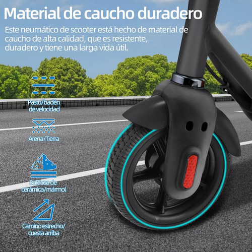 Monopatín Eléctrico Rp500 Hard 6.5 Potencia 150 W Edad Recomendada: 6-12 Años Negro