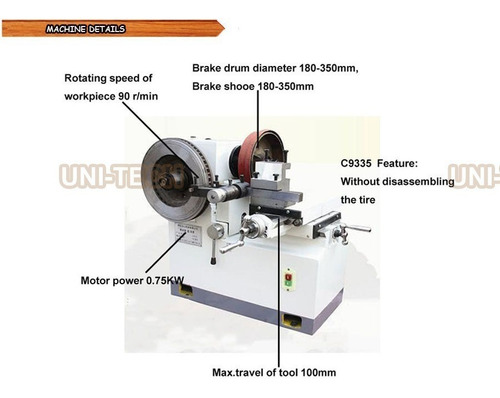 Rectificadora De Discos Y Tambor Frenos C9335