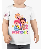 Comprar ** Remera Cumpleaños Personalizada Bebefinn Nombre\u002F Edad **