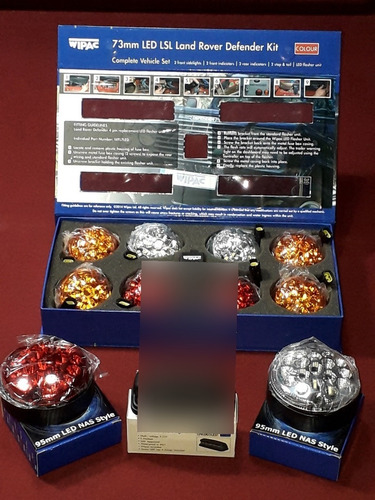 Kit Completo 11 Lanternas Led Original Wipac Defender 130!!!