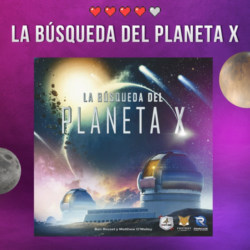 La Búsqueda Del Planeta X - Juego De Deducción En Español