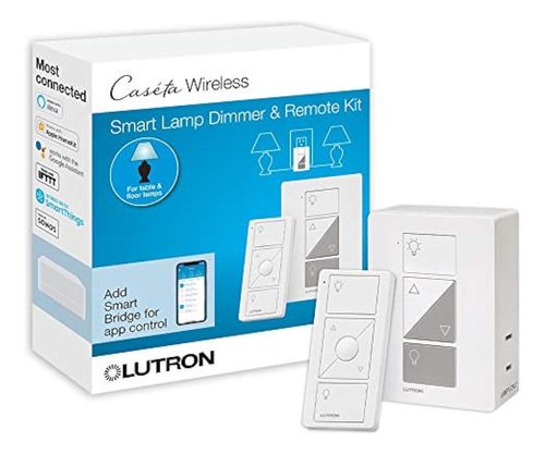 Lutron Caseta, Kit De Control Remoto Y Atenuador De Lampara