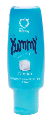 Yummy Gel Térmico Comestível Ice Menta 15ml Sexy Fantasy