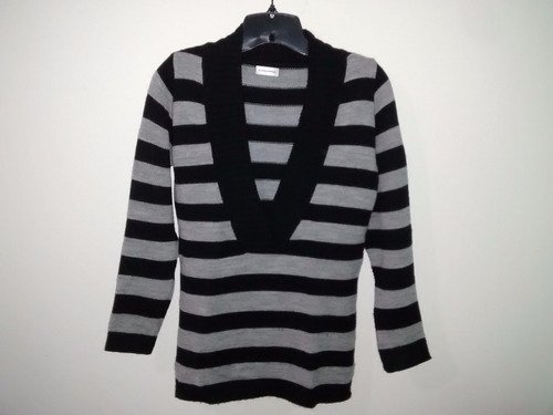 Sweater A Rayas Talle M